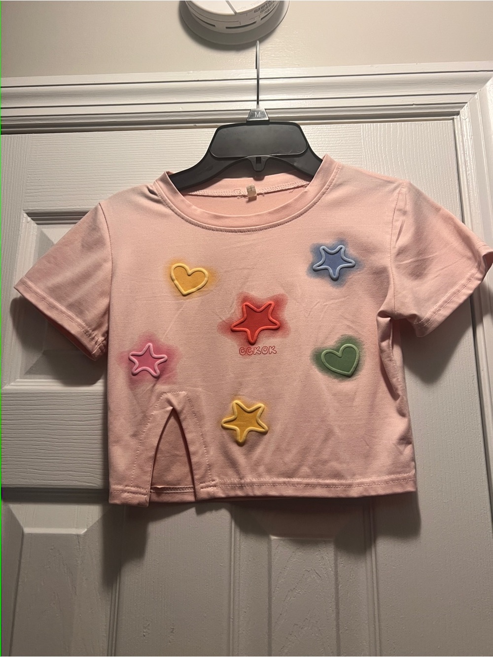Cropped Star & Heart Tee
